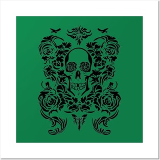 skull Posters and Art